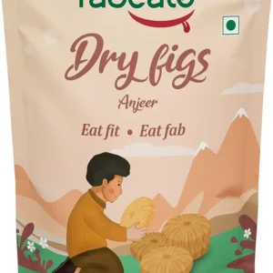 Dry fruits Aagro Farm: Fabeato Afghani Sun-Dried Figs (Anjeer) 250 Gram All-Natural & Good Source Of Fiber-Vacuum Packed For Extra Freshness